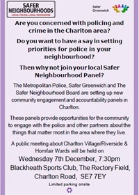 Join your local Safer Neighbourhood Panel